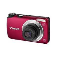 Camara Digital Canon Power Shot A3300 Is Rojo